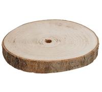 BURI Disque de tronc d'arbre de 20 cm pour le bricolage, l'arrangement et la décoration