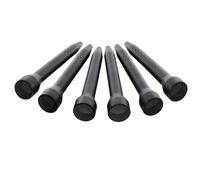 BURI : lot de 6 arroseurs de racines 30 cm - Arrosage goutte à goutte ciblé pour jardin et pot - aide à l'arrosage stable en plastique - système d'arrosage économe en eau pour plantes et parterres