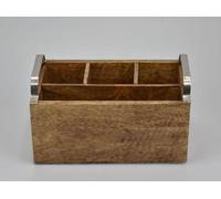 BURI Porte-couverts Poignées Support Ustensiles de cuisine Rangement Organiseur Panier