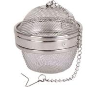 BURI Tamis à thé en acier inoxydable Boule à épices 9cm Tamis de cuisine Boule à épices Oeuf à thé Tamis