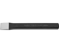 HAZET Burin plat 730-5 – 175 x 21 mm – Forgé, trempé à cœur, tranchant affûté, acier chrome-vanadium