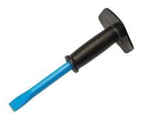 BURIN PLAT - CISEAU A FROID AVEC PARE COUPS 19 x 250 mm