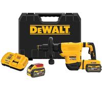 Burineur SDS-Max - Flexvolt XR 19.4 Joules - DEWALT - avec 2 batteries 3.0 Ah 54V - chargeur - coffret - DCH892X2-QW