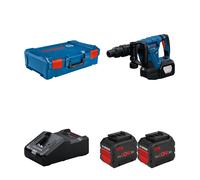 Burineur SDS Max GSH 18V-5 + 2 batteries Procore 18V 12 Ah + 1 chargeur GAL 18V-160 BOSCH