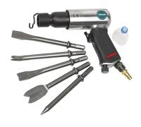Burineur universel pneumatique + 5 burins 10 mm Aircraft MHU