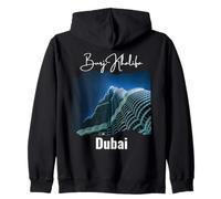 Burj Khalifa Dubaï Souvenir de Voyage pour Homme et Femme Sweat à Capuche