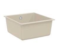 BURKE@ Beige Évier Beige 430x460 mm 80% Quartz et 20% Résine 10.6 kg Haute qualité A13471
