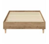 BURKE* Lit simple, 75x190 cm, Structure de lit classique, sans matelas, chêne artisanal 75x190 cm, - LL8150
