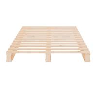 BURKE* Lit simple, 90x190 cm, Lit de palette Bois de pin massif Simple- LL7243