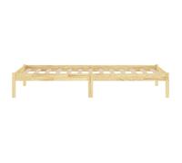 BURKE* Lit simple, 90x200cm, moderne Structure de lit, sans matelas, bois massif- LL1221