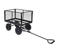 BURKE@ Noir Chariot à main de jardin Noir 350 kg ,16.7 kg, Haute qualité A14741