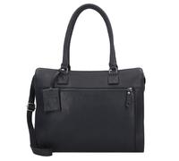 Burkely Antique Avery Sac à bandoulière en cuir 35,5 cm Compartiment pour ordinateur portable noir