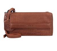 Burkely Casual Carly Pochette pour portable RFID cuir 21 cm brun