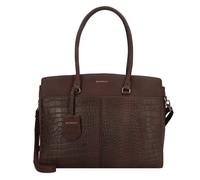 Burkely Cool Colbie Attaché-case Cuir véritable 40 cm Compartiment ordinateur rouge