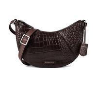 Burkely Cool Colbie Sac à bandoulière Cuir véritable 28 cm brun