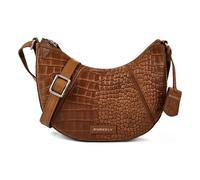 Burkely Cool Colbie Sac à bandoulière Cuir véritable 28 cm brun