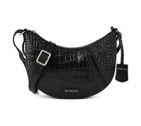 Burkely Cool Colbie Sac à bandoulière Cuir véritable 28 cm noir
