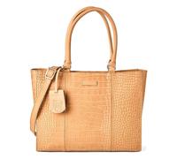 Burkely Cool Colbie Sac de shopper Cuir véritable 35 cm Compartiment ordinateur brun