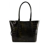 Burkely Cool Colbie Sac de shopper Cuir véritable 37 cm vert