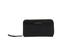 Burkely Cuir Porte-Monnaie Fine Florence Zip Around Wallet Black Noir