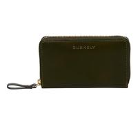 Burkely Cuir Porte-Monnaie Vintage Veda Zip Around Wallet Olive