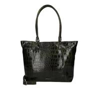 Burkely Cuir sac à épaule bandoulière Cool Colbie Wide Tote 15,6" Olive