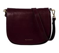 Burkely Cuir sac à épaule bandoulière Vintage Veda Satchel Bag Cherry bordeaux