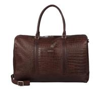 BURKELY Cuir Sac de Voyage Cool Colbie Weekender Bold Brandy Marron foncé