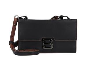 Burkely Étui en cuir pour portable Modest Meghan 17,5 cm noir