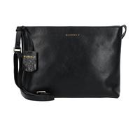 Burkely Fine Florence Sac à bandoulière Cuir véritable 24 cm noir
