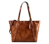 Burkely Fine Florence Sac de shopper Cuir 37 cm Compartiment pour ordinateur portable brun