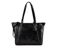 Burkely Fine Florence Sac de shopper Cuir 37 cm Compartiment pour ordinateur portable noir