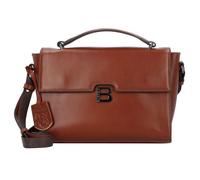 Burkely Modest Meghan Sac à main en cuir 26 cm brun