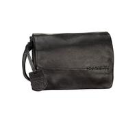 Burkely Natural Norah Double Pocket Flap, Crossbody Femme, Noir, Taille Unique