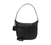 Burkely Natural Norah Hobo Round Handbag pour Femme, Noir, Taille Unique, Noir, Taille Unique