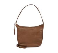 Burkely Natural Norah Hobo Round Handbag pour Femme, Taille Unique, Cognac, Taille Unique