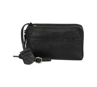 Burkely Natural Norah Phone Wallet, Femme, Noir, Taille Unique