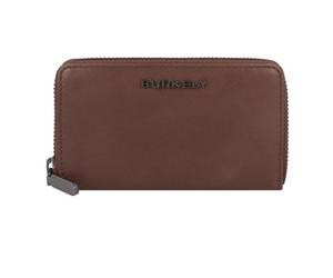 Burkely Nocturnal Nova Porte-monnaie Protection RFID Cuir 14.5 cm brun