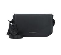 Burkely Nocturnal Nova Sac à bandoulière Cuir véritable 20 cm noir