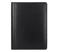 Burkely Porte-bloc Vintage Bing en cuir 33 cm noir