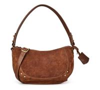 Burkely Sierra Sac à bandoulière Cuir véritable 27.5 cm brun