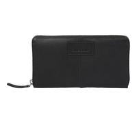 Burkely Soft Skylar Large Zip Around Wallet, Femme, Noir, Taille Unique