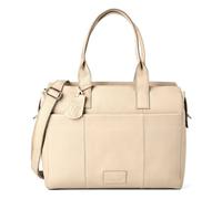 Burkely Soft Skylar Sac de shopper Cuir véritable 40 cm Compartiment ordinateur gris