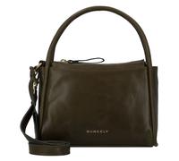 Burkely Vintage Veda Sac à bandoulière Cuir véritable 20 cm olive