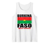 Burkina Faso : Burkinabé Burkina Faso Femmes Drapeau Burkina Faso Débardeur