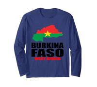 Burkina Faso : Burkinabé Burkina Faso Femmes Drapeau Burkina Faso Manche Longue
