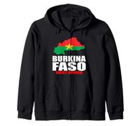 Burkina Faso : Burkinabé Burkina Faso Femmes Drapeau Burkina Faso Sweat à Capuche