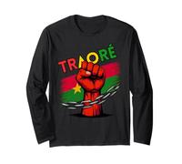 Burkina Faso Ibrahim Traoré Shirt Thomas Sankara Traore Manche Longue