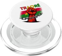 Burkina Faso Ibrahim Traoré Shirt Thomas Sankara Traore PopSockets PopGrip pour MagSafe