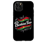 Burkina Faso National Flag Country Pride Coque pour iPhone 11 Pro